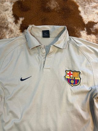 Polo Nike FC Barcelona Beige s’2000
