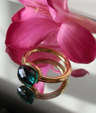 Anillo de Acero Pomellato Verde