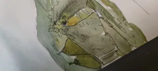 2 Cuadros Antiguos Vascos Hombre y Mujer