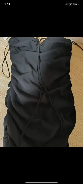 Vestido negro Morgan sin mangas