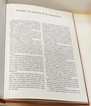 Libro La arquitectura de Gaudí