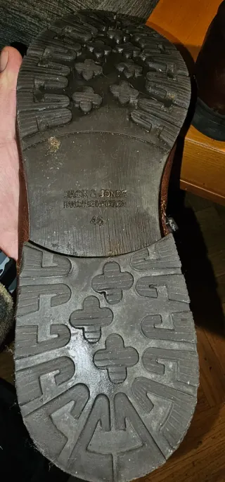 Botas Jack & Jones Piel Marrón Talla 46