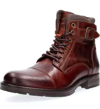 Botas Jack & Jones Piel Marrón Talla 46