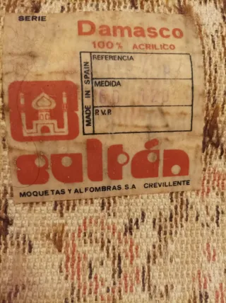 Alfombra para salón, habitación o pasillo