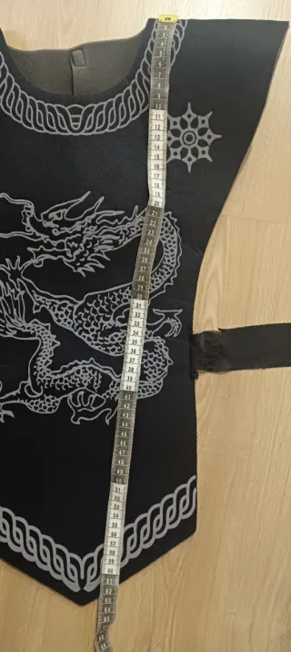 Disfraz Ninja Dragón Negro Talla 11-13 años