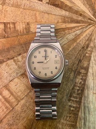 Reloj Tissot Seastar Quartz Plata Beige