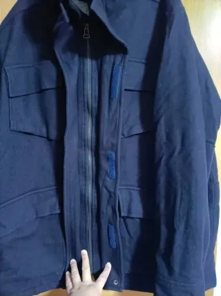 Chaqueta Tommy Hilfiger Doble Capa Azul Marino XXL