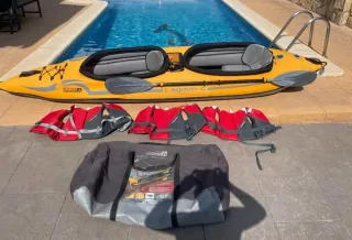 Kayak hinchable Decathlon Lagoon 2