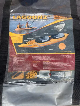 Kayak hinchable Decathlon Lagoon 2