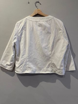 Chaqueta Corta Cortefiel Flores Forro Talla XL