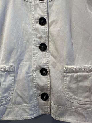 Chaqueta Corta Cortefiel Flores Forro Talla XL