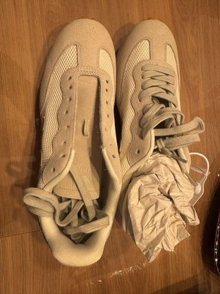 Zapatillas Veja Talla 44 Beige/Verde