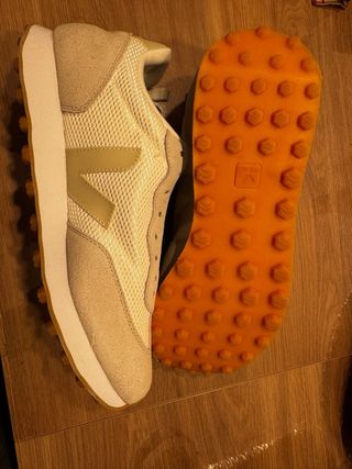 Zapatillas Veja Talla 44 Beige/Verde
