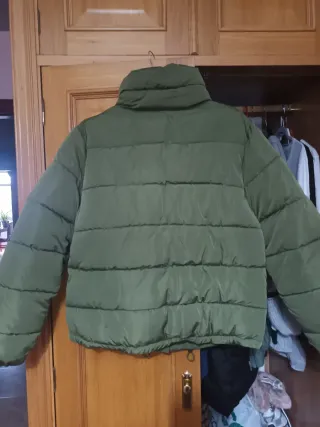 Chaqueta acolchada verde mujer Talla XL