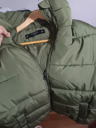 Chaqueta acolchada verde mujer Talla XL