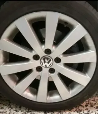 4 TAPABUJES CENTRO RUEDA LLANTA VOLKSWAGEN 65/56MM