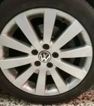 4 TAPAS BUJES RUEDA LLANTA VOLKSWAGEN GOLF 65/56mm