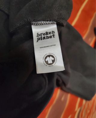 Felpa Broken Planet Originale Grigia