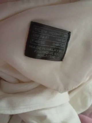 Camisa Nike bege/branca