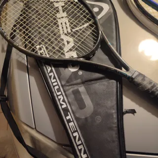 Lote de 5 raquetas de tenis