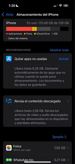 iPhone 16 Batería 100%. 128GB