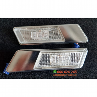 INTERMITENTES LATERALES LED CROMO E36 90-96, E34