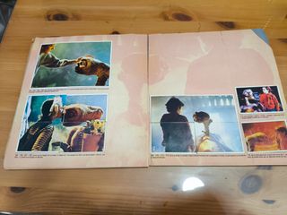 Álbum Cromos ET El Extraterrestre Completo