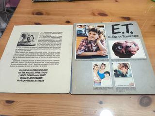 Álbum Cromos ET El Extraterrestre Completo