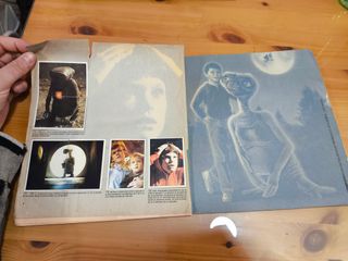 Álbum Cromos ET El Extraterrestre Completo