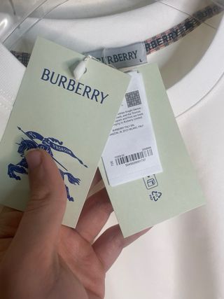 Felpa bianca nuova Spedizione veloce Assistenza