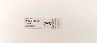 Mesa de almacenaje KVISTBRO blanca