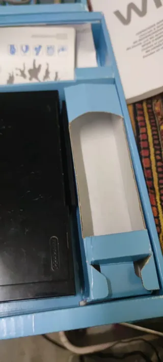 Nintendo Wii con caja y manual