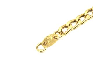 pulsera oro 18k con piedra con circonita