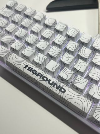 Teclado Highground Snowstone