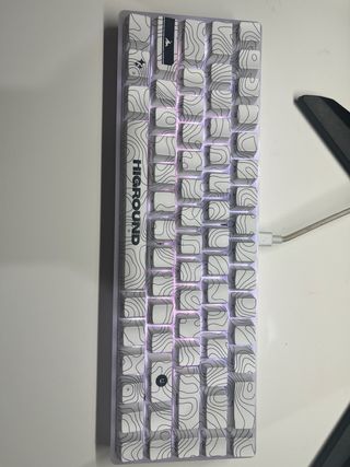 Teclado Highground Snowstone