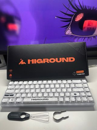 Teclado Highground Snowstone