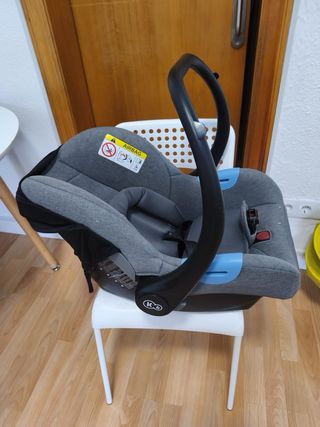 Cochecito de bebé Kinderkraft gris