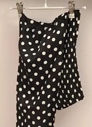 Conjunto Top y Shorts Lunares Talla S