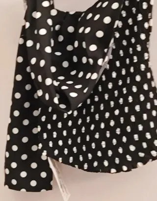 Conjunto Top y Shorts Lunares Talla S