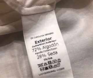 Blusa Carolina Herrera