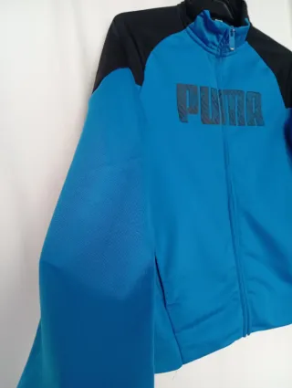 Chaqueta Puma Talla 12 Azul y Negra