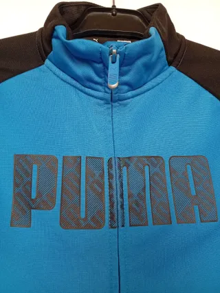 Chaqueta Puma Talla 12 Azul y Negra