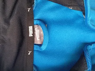 Chaqueta Puma Talla 12 Azul y Negra