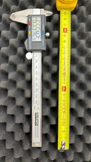 Calibrador Digital KREATOR Acero Inoxidable