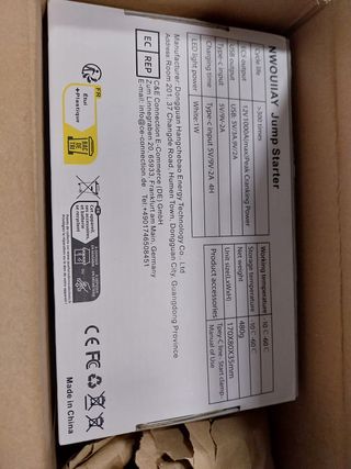 Arrancador Coche NWOUIIAY 1000A 12V