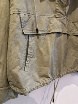 Anorak verde polipiel talla L