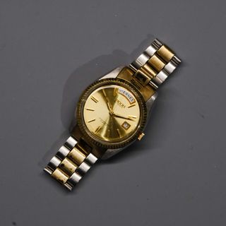 Reloj Ricoh Automático Bicolor Día-Fecha