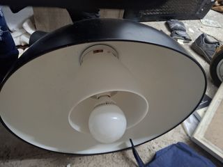 Lámpara moderna colgante negra