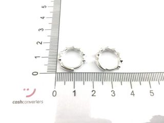 argollas plata 925mm