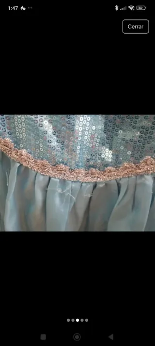 Disfraz Elsa Frozen Talla 110